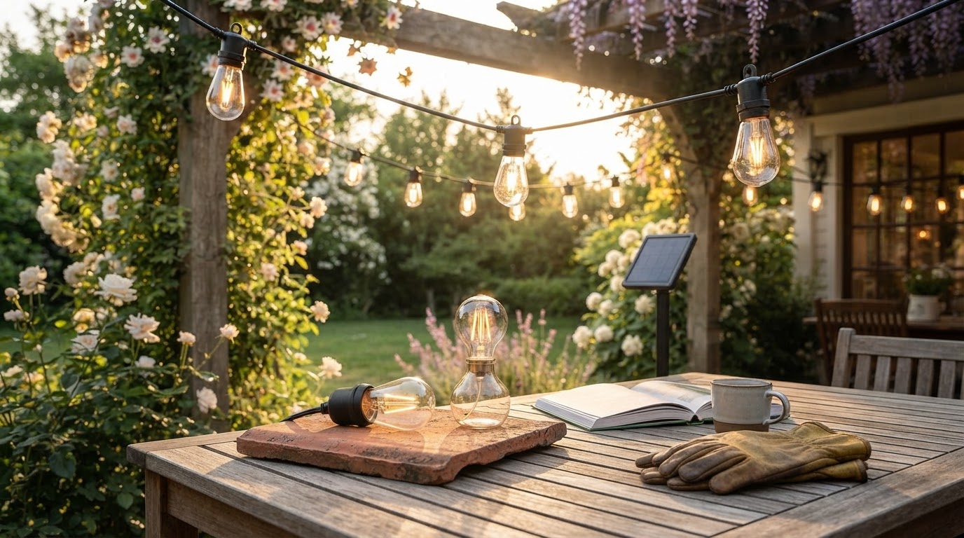 Are shatterproof or glass Outdoor Solar String Lights better?