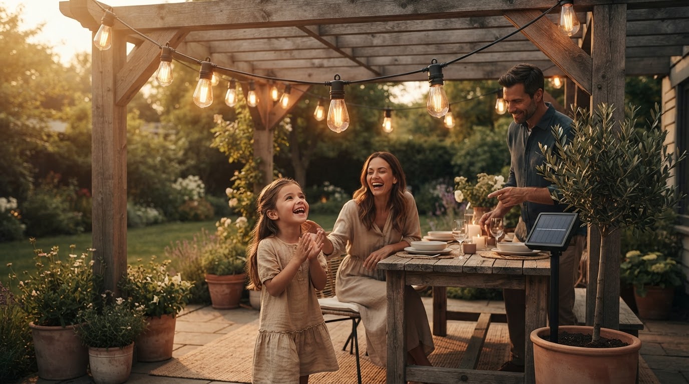 A 6-Step Setup for Outdoor Solar String Lights