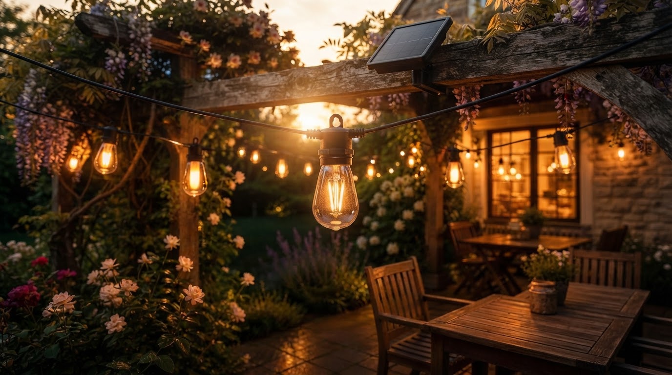 Vintage Outdoor Solar String Lights Selection Framework