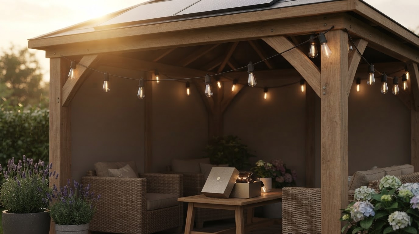 Can Outdoor Solar String Lights withstand gazebo weather?