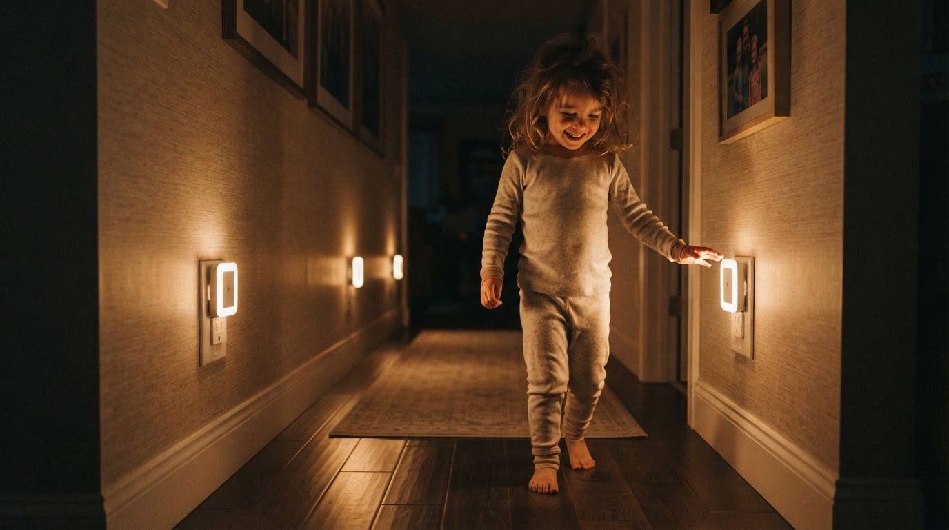 Why install Soft Glow Nights motion sensor hallway lights?