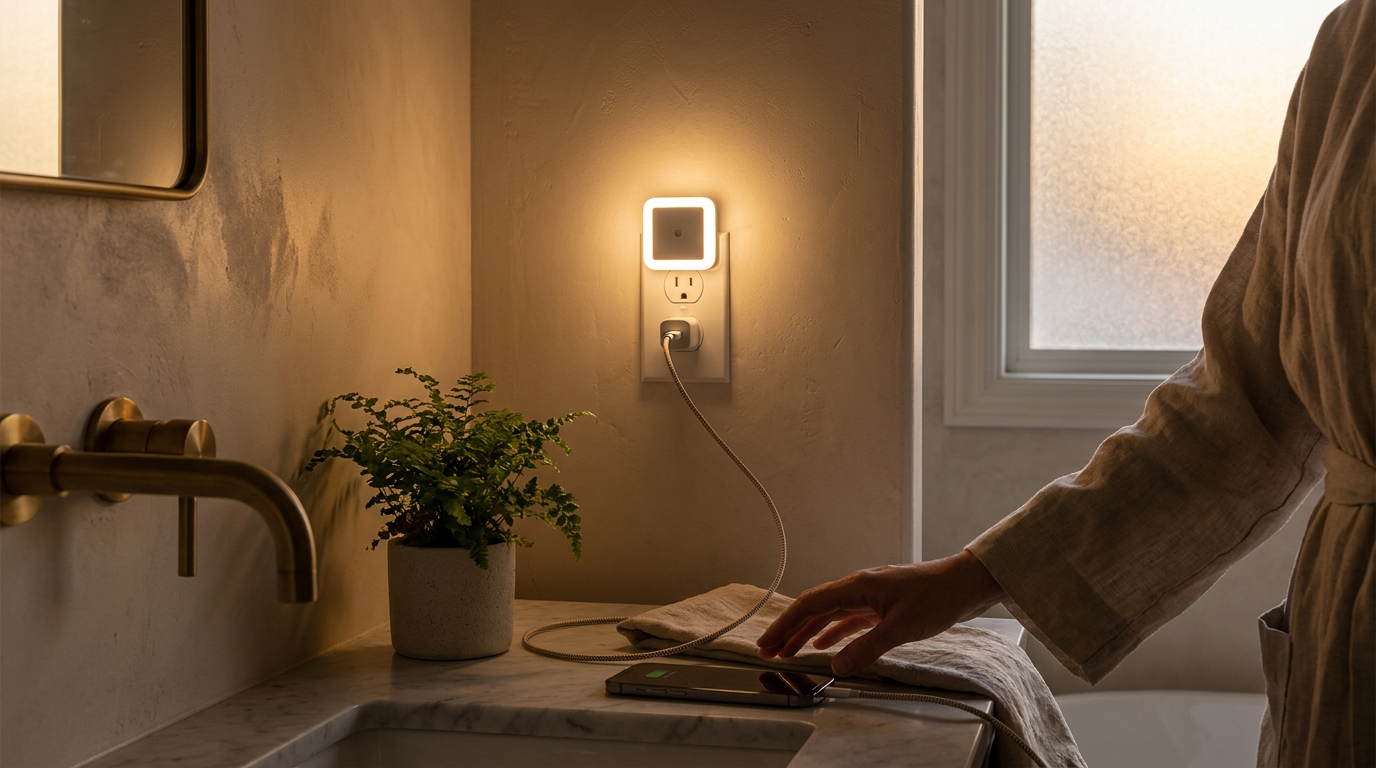 Outlet Space Management with Soft Glow Nights
