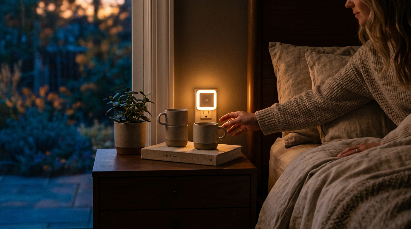 Does the Soft Glow Nights light improve sleep quality?