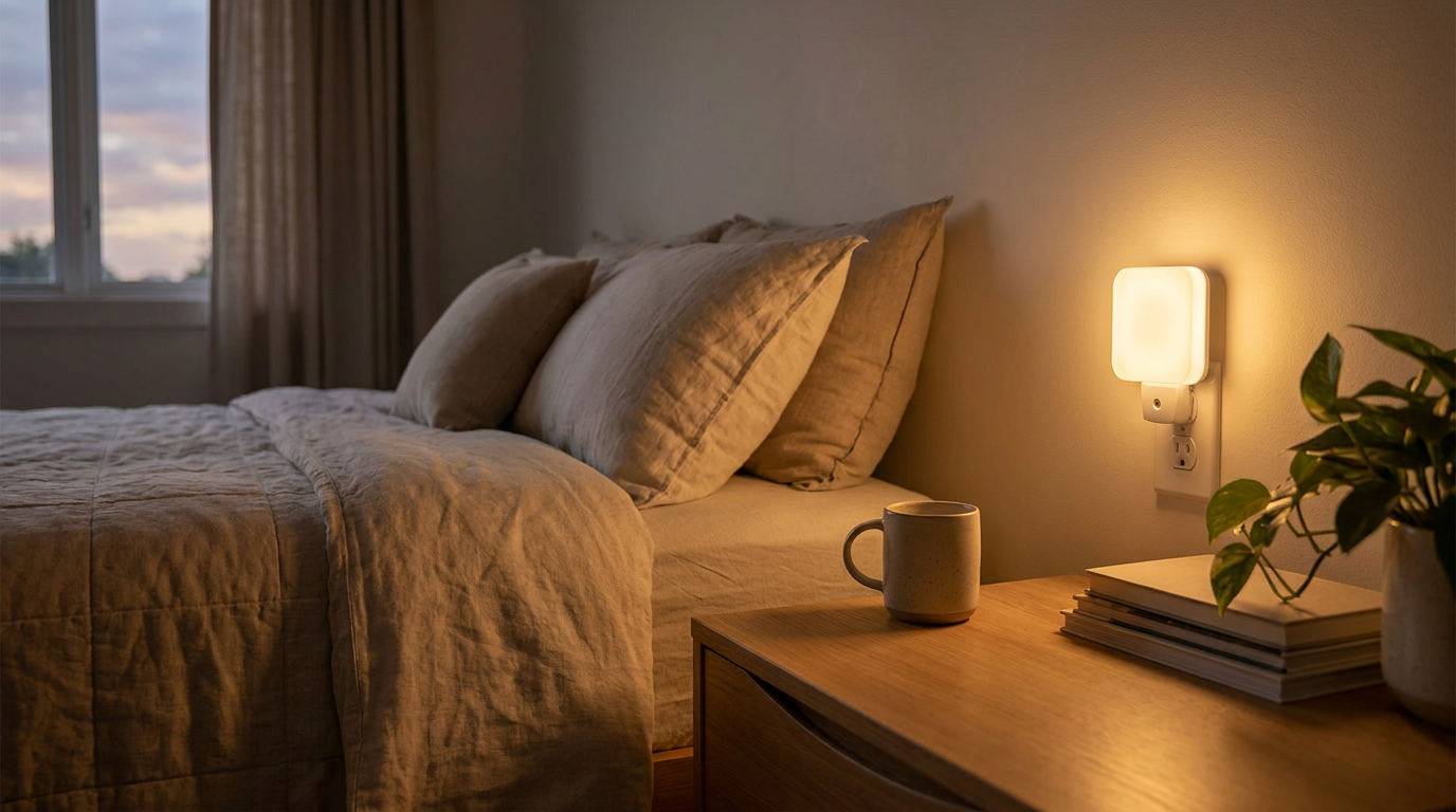 Why is a Soft Glow Nights light better for sleep hygiene?