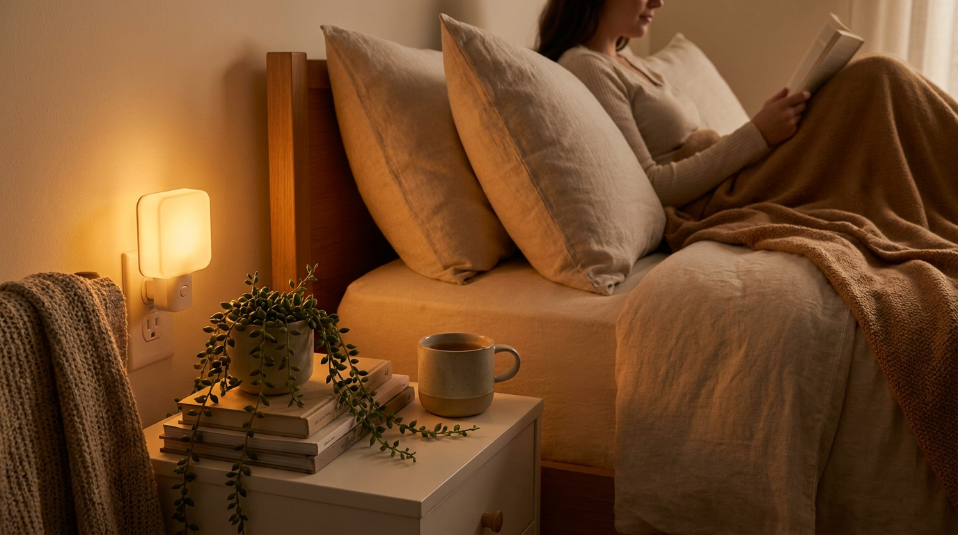 What makes a Soft Glow Nights lamp ideal for sleep?