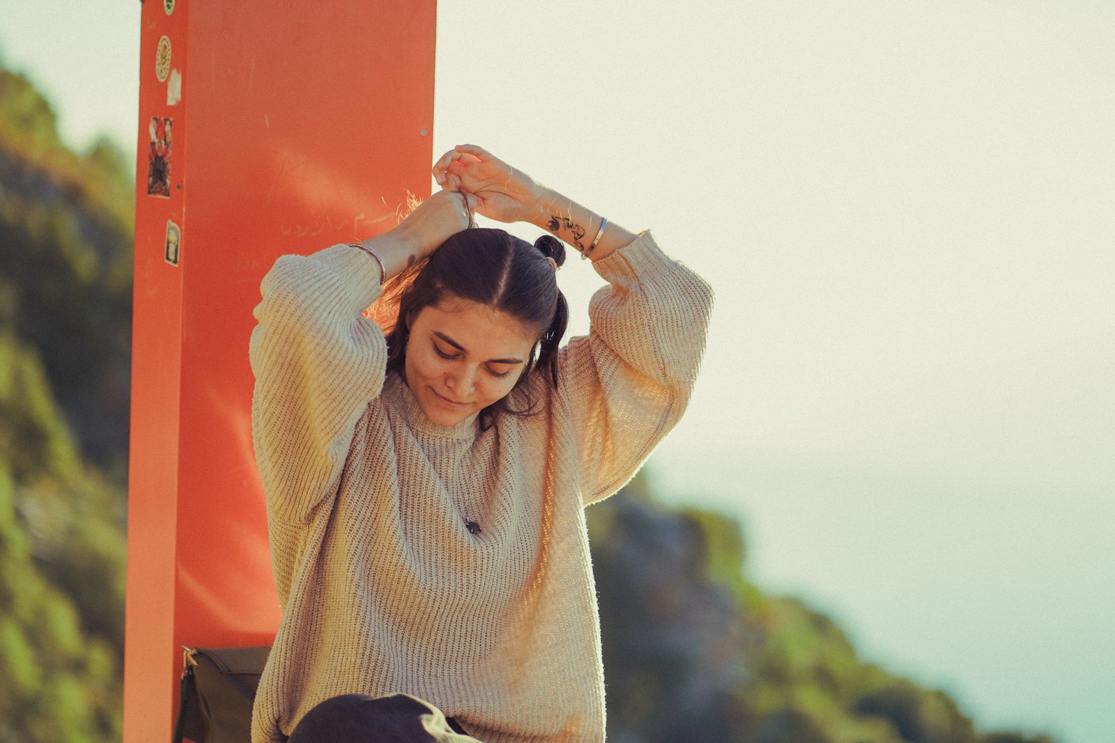 How to Layer Open-Front V-Neck Cardigans Without Adding Bulk