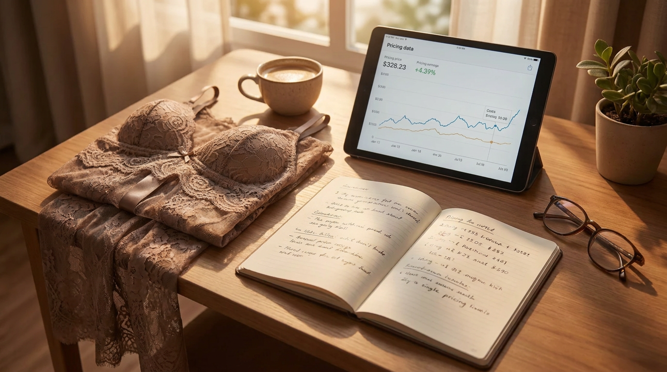 Lace Lure Set Pricing Strategies for Online Lingerie