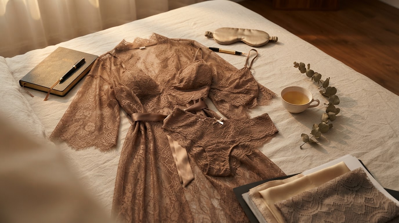 Selecting Luxury Lace Nightwear for Women with Lace Lure Set