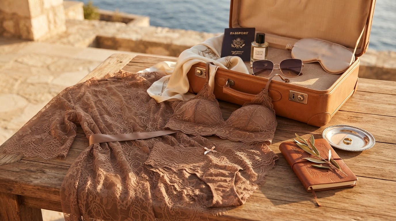 Selecting a Lace Lure Set for Honeymoon Travel
