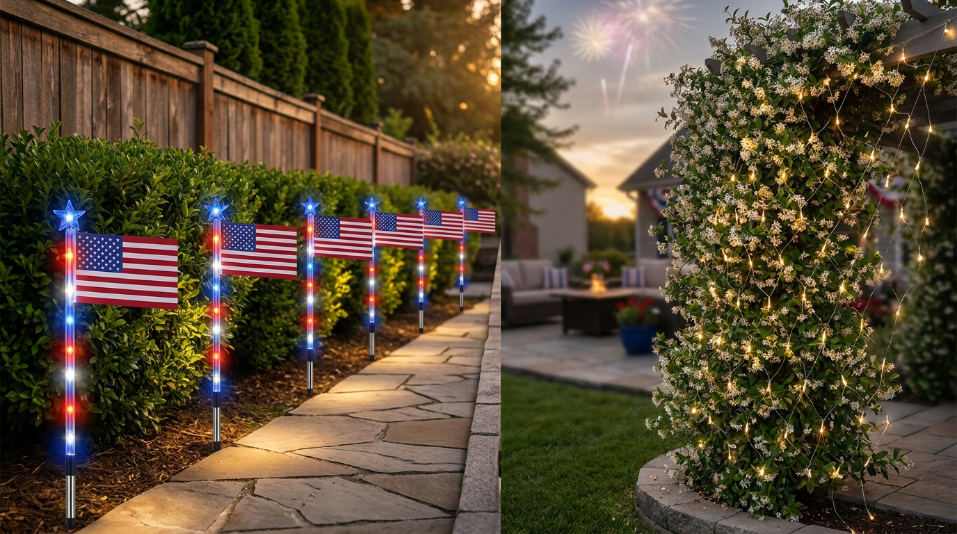Do American Flag Solarlights outlast net light kits?