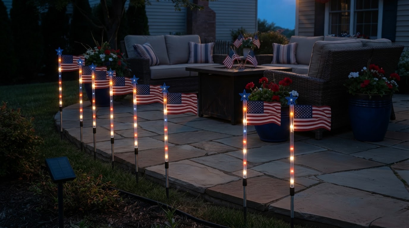 Why Flag Solar Lights Fail Before Dawn—and How to Choose Yours