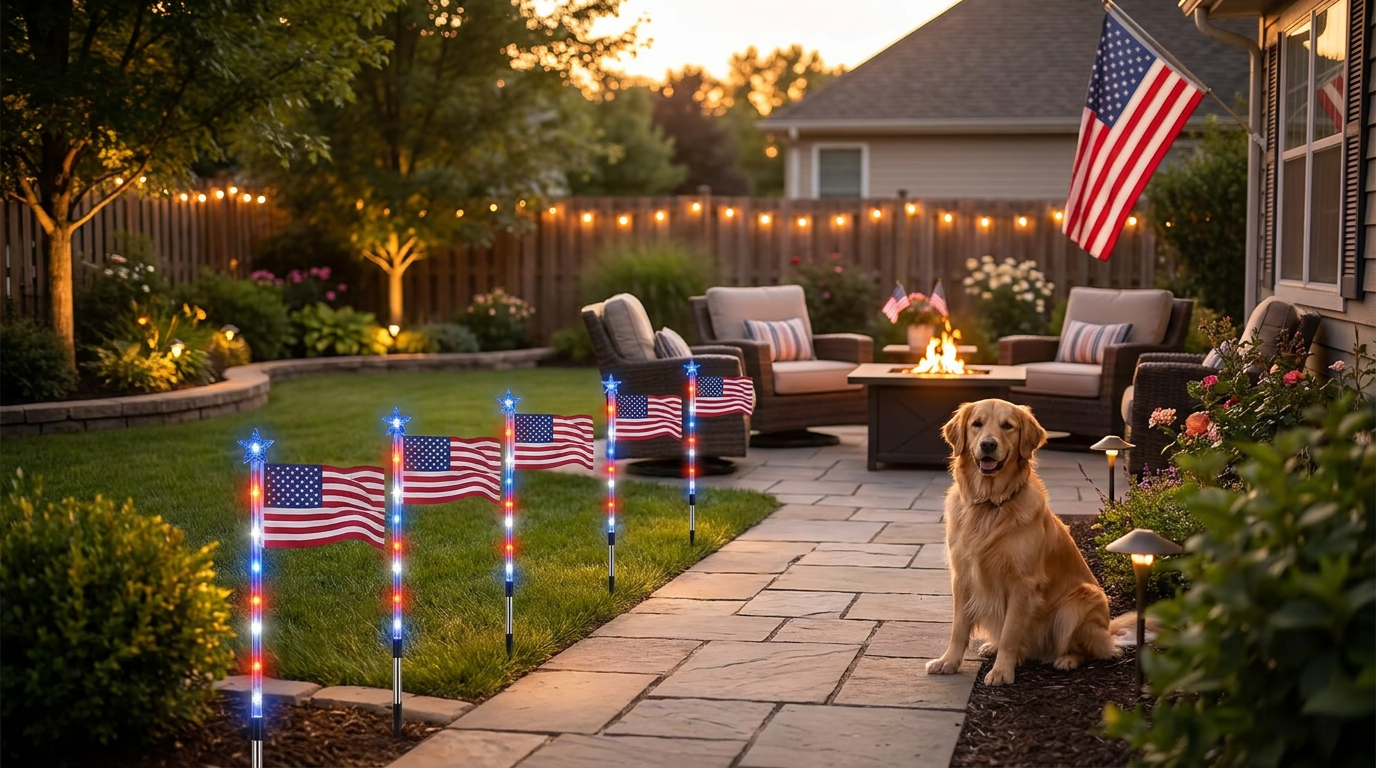 How do American Flag Solarlights meet US Flag Code?