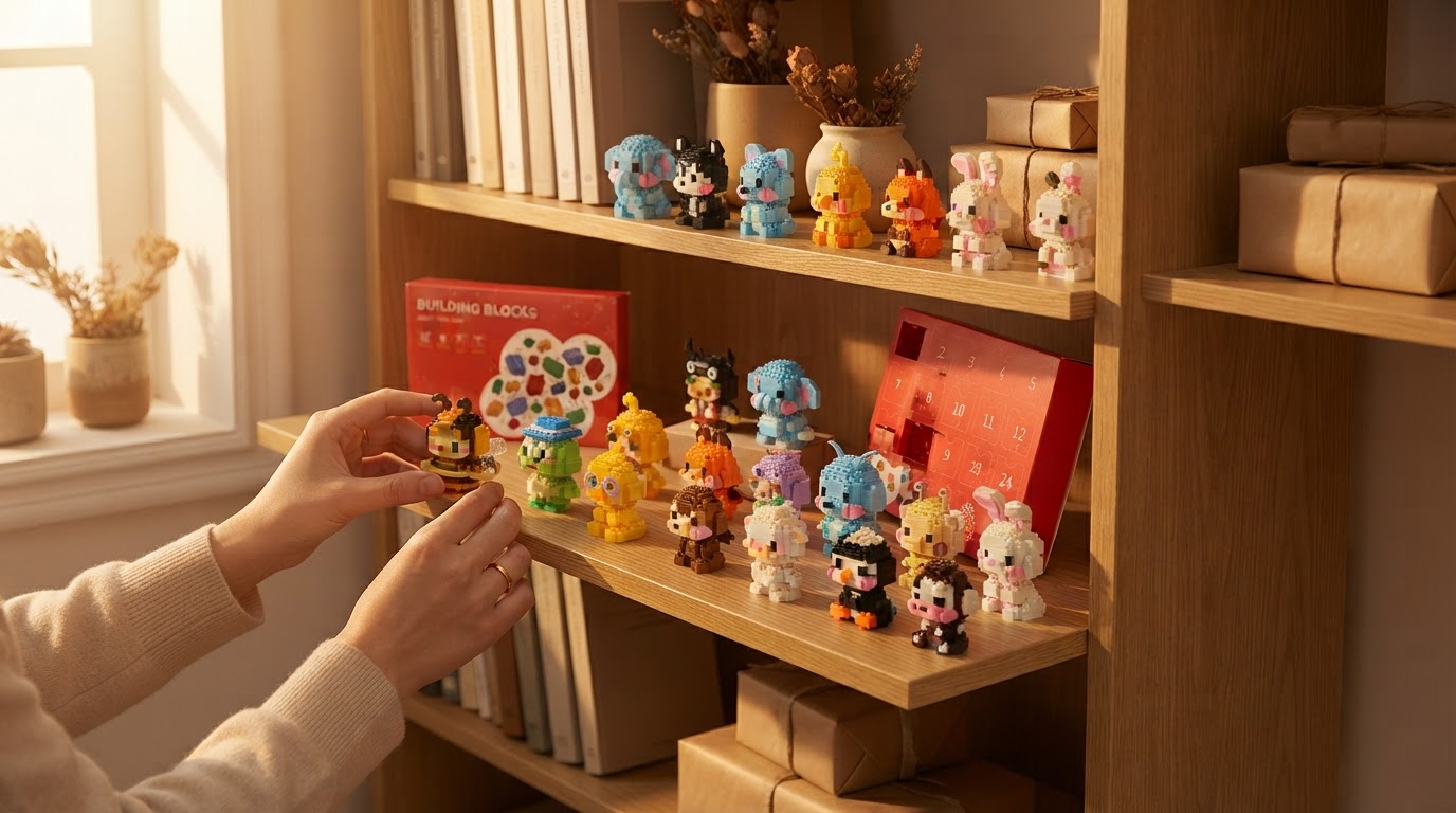 Minifigure Curation in the Building Blocks Advent Calendar