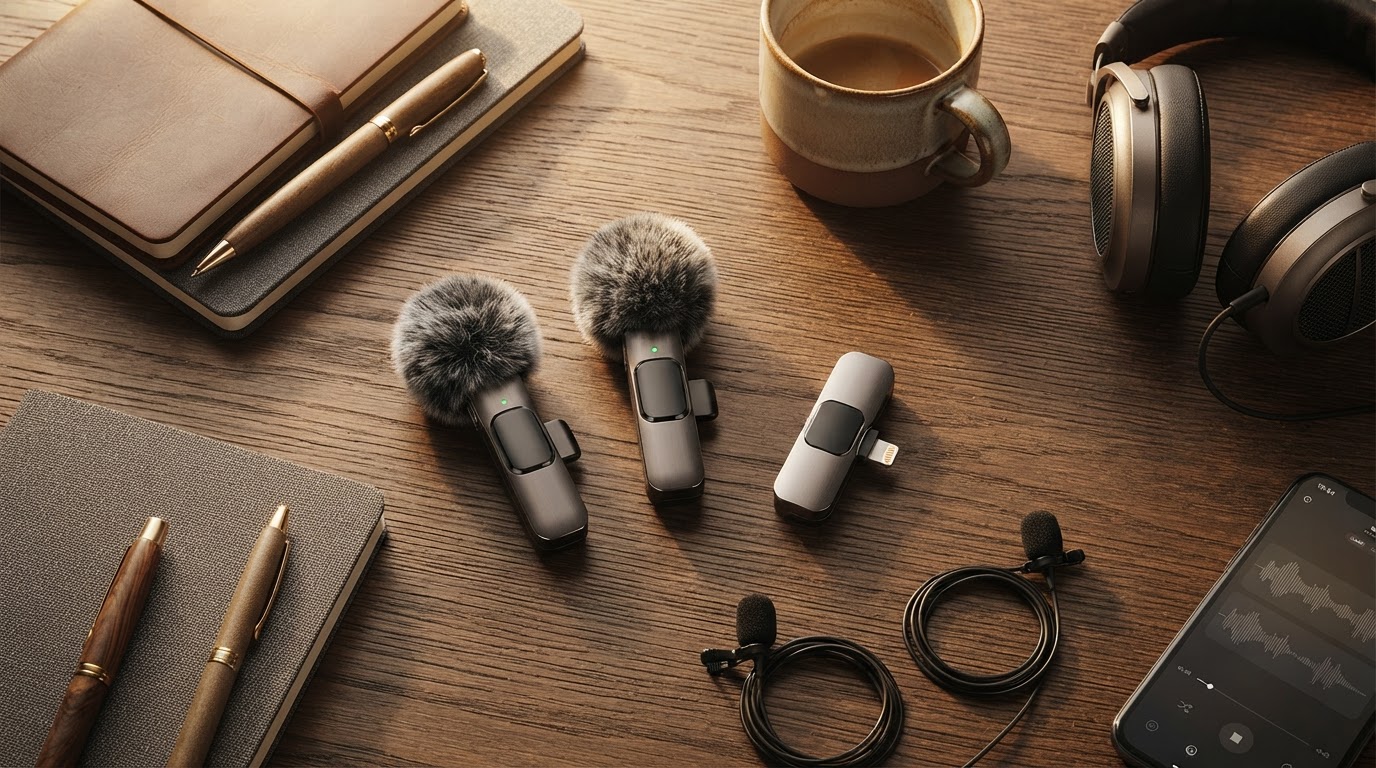 Dual Lapel Microphone Solutions for Two Person Vlogging