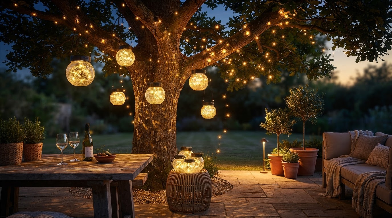7 Creative Hanging Light Ideas for Backyard Trees and Patios