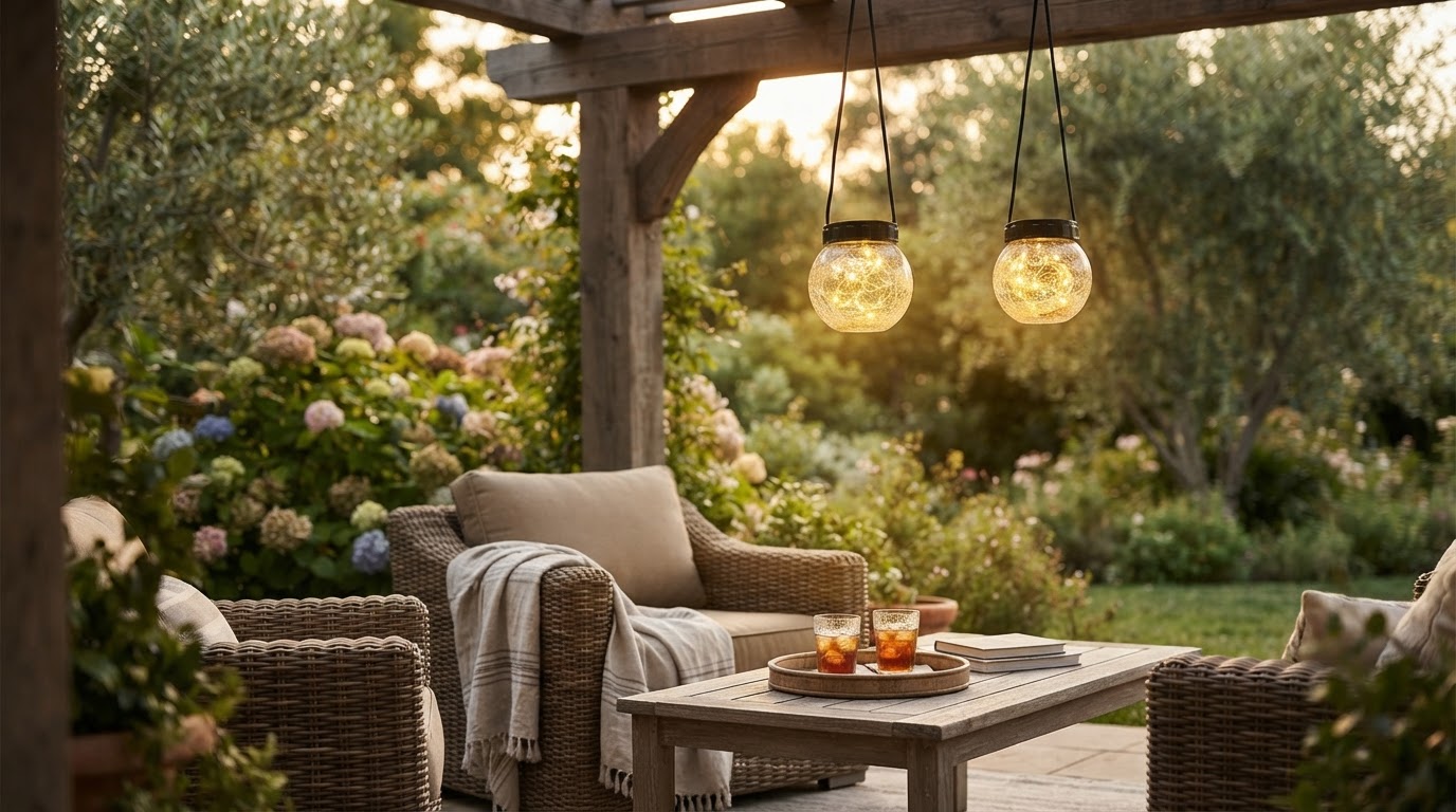 Dual Pack Solar Hanging Lanterns Reach Record Low Price