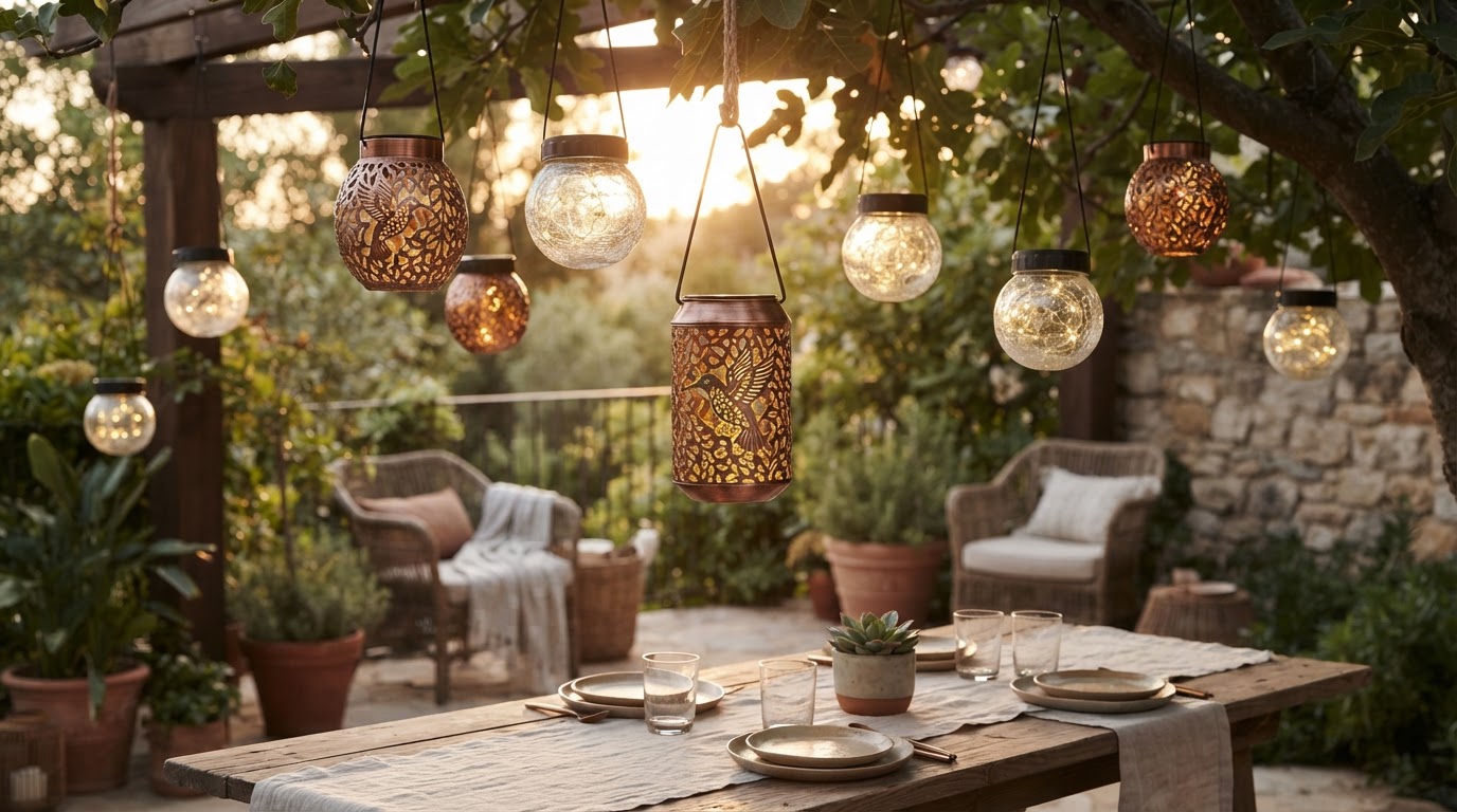 Eandisom Hummingbird Lantern Joins Solar Hanging Lantern Mix