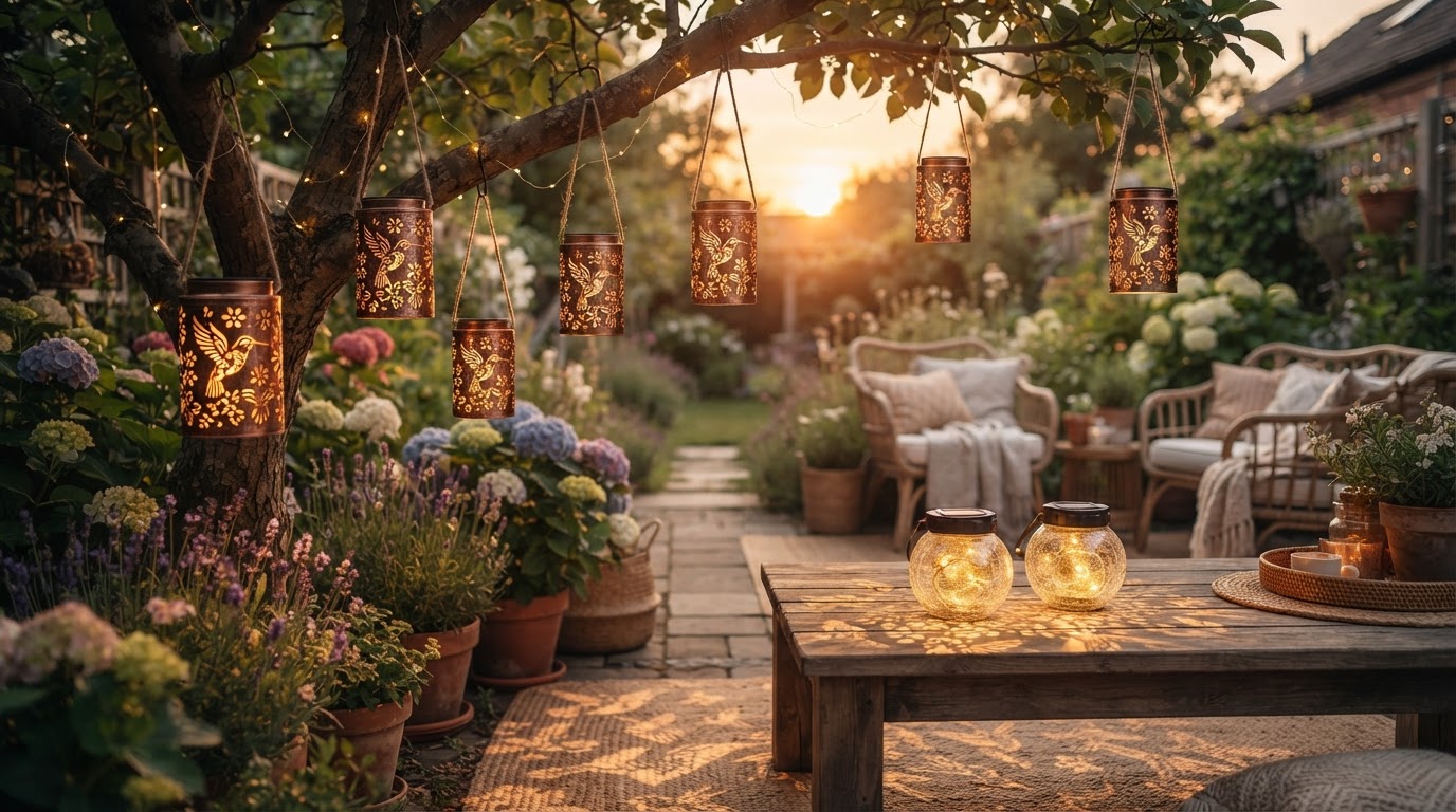 Eandisom Hummingbird Lantern Sale vs Solar Hanging Lantern