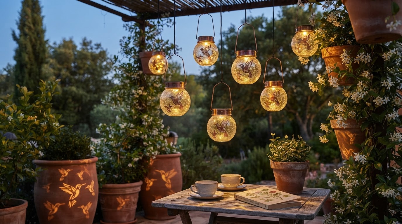 Eandisom Hummingbird Lantern Sale Meets Solar Glow