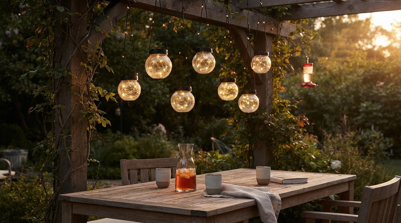 Eandisom Hummingbird Deal vs Solar Hanging Lantern Glass