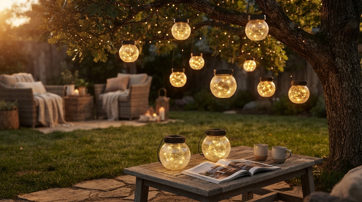 Hanging Solar Lanterns See Price Drop via Slickdeals