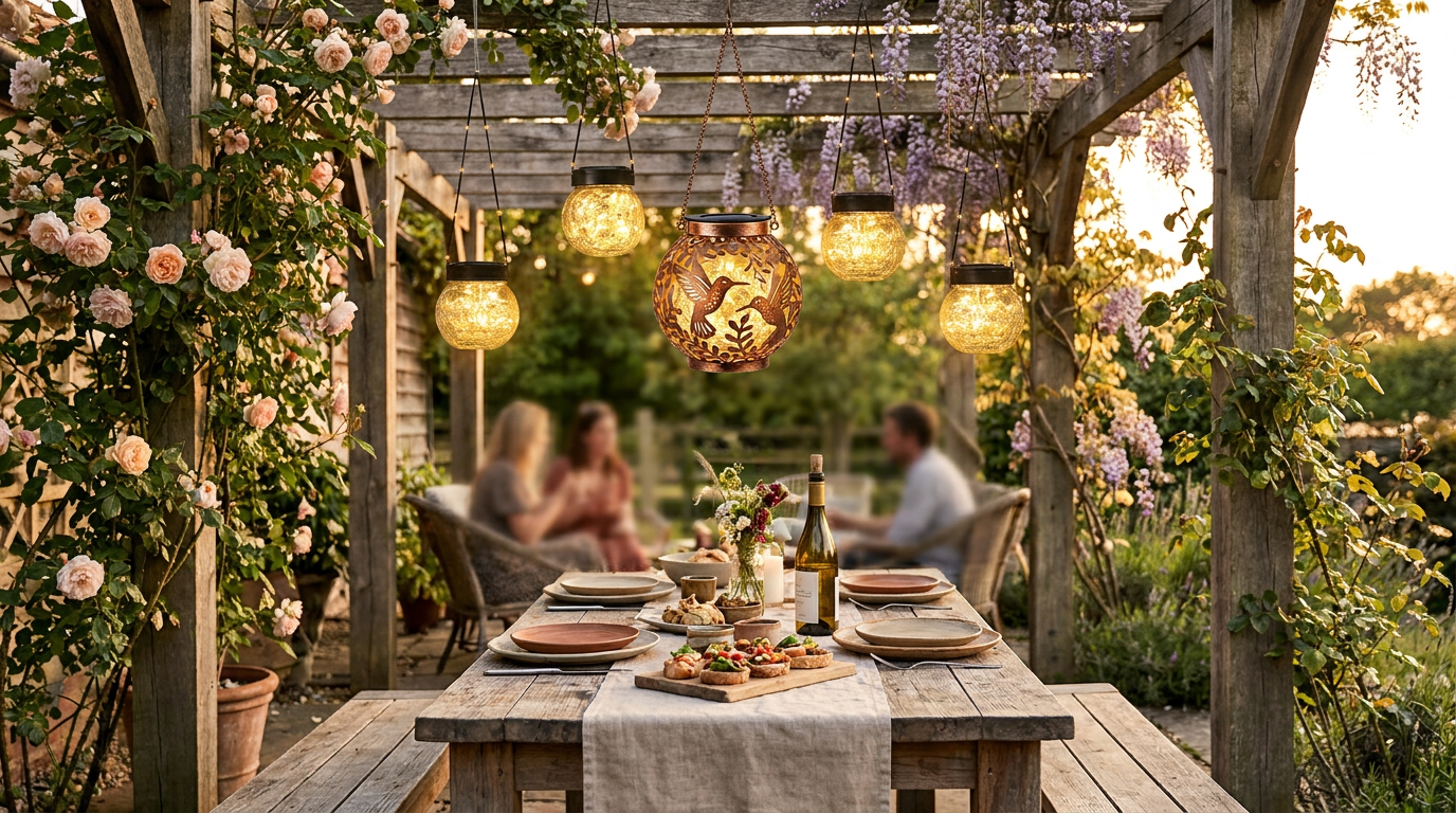 Hummingbird Lantern Deals Meet Solar Hanging Lantern Style
