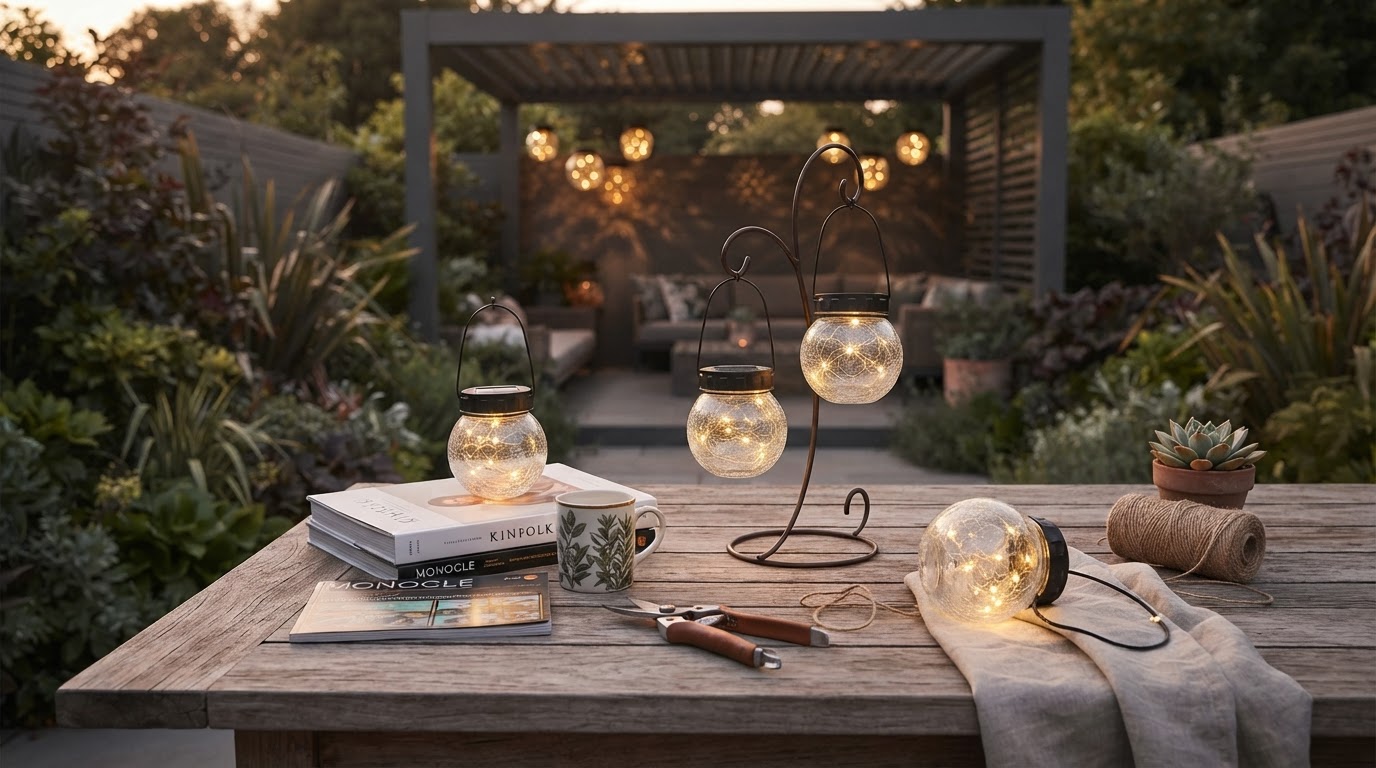 Optimizing Solar Hanging Lantern Placement in Modern Gardens