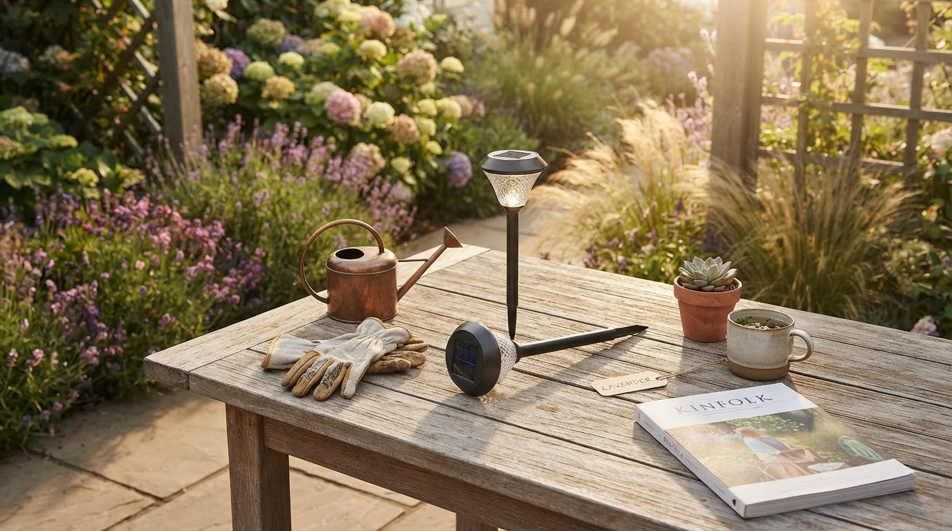 Bloom Path Lights for Sustainable Garden Illumination