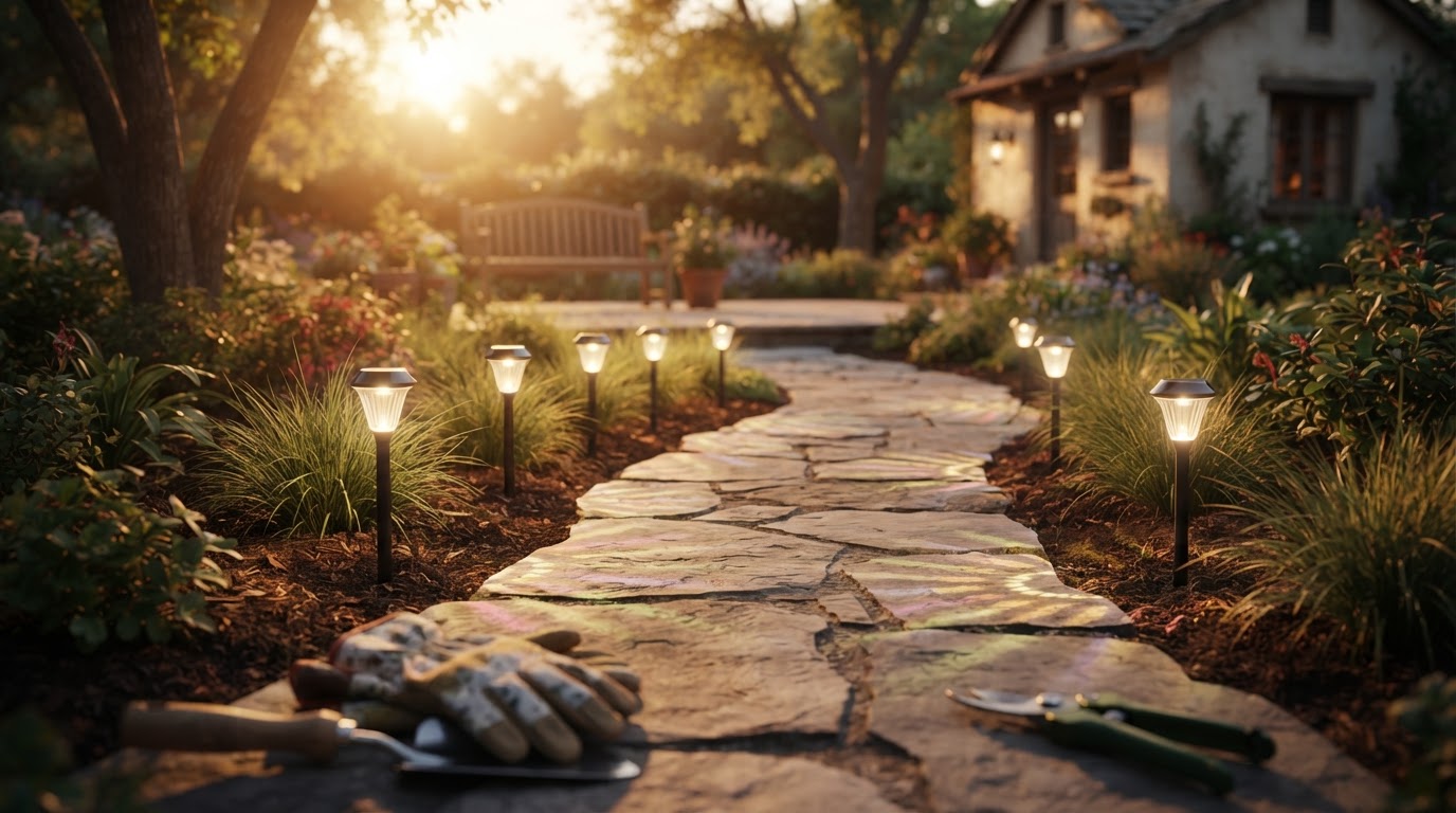 How to Install Garden Path Lights in 5 Simple Steps