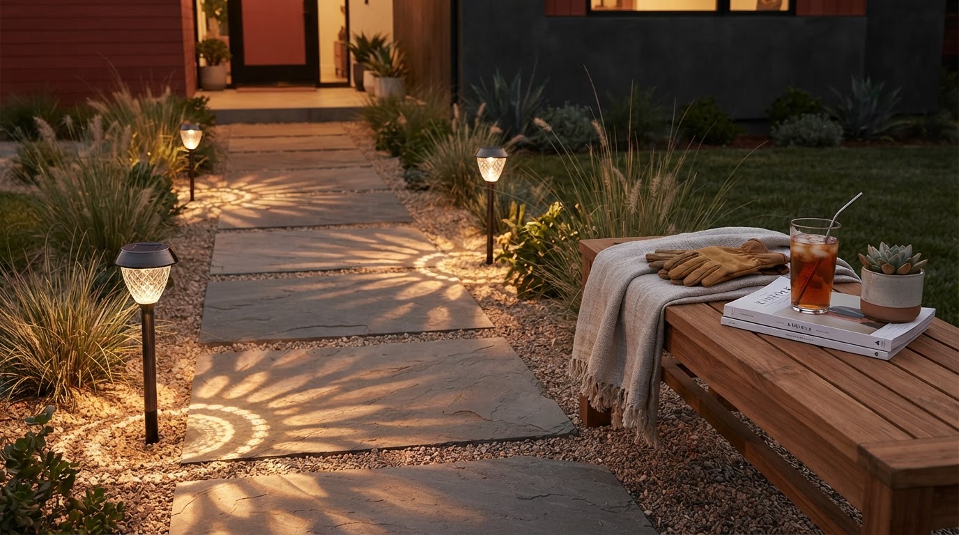 Modern Walkway Lighting Strategies with Bloom Path Lights