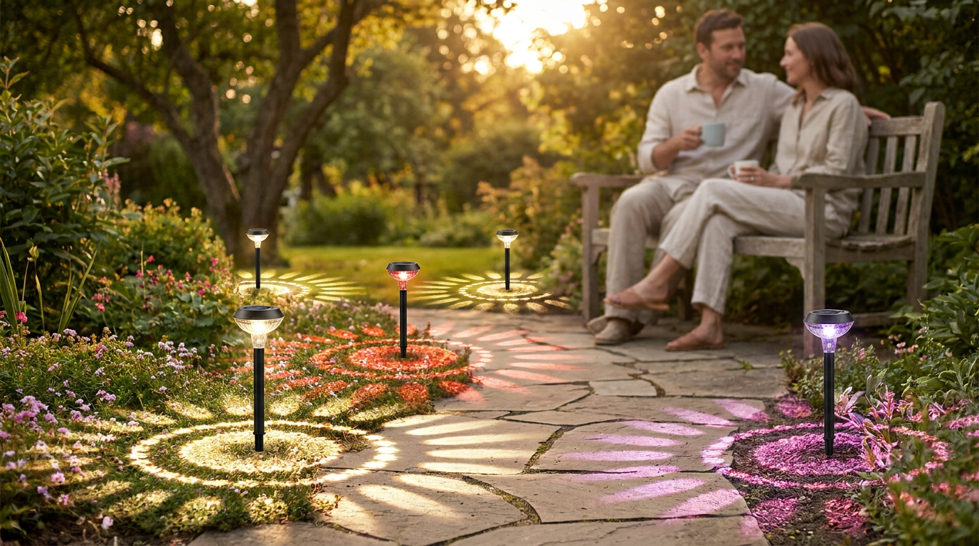 How do Bloom Path Lights solar garden stakes perform?