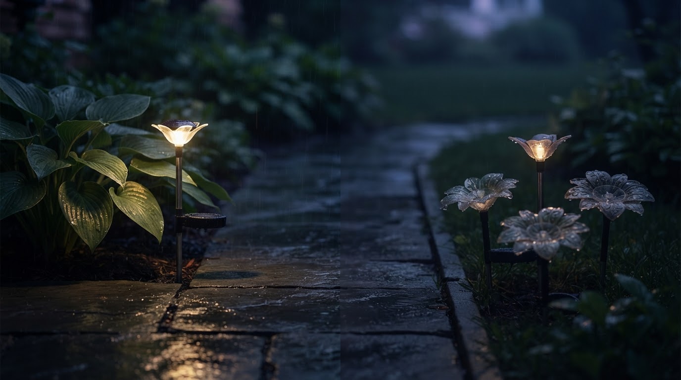 Why choose Bloom Path Lights flower shaped solar lights?