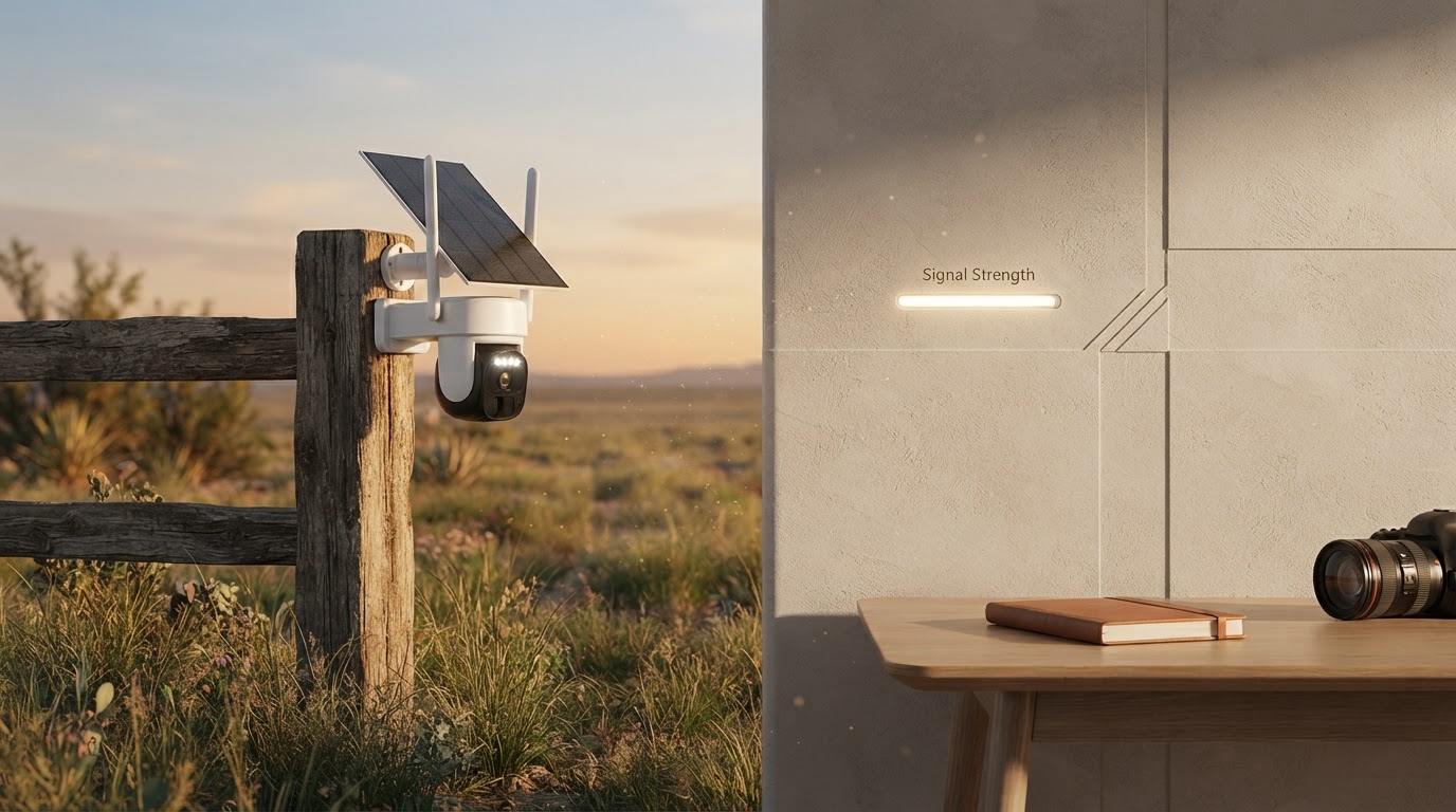 4G Connectivity for Outdoor Solar Security Camera Systems