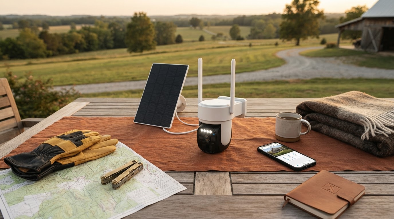 Outdoor Solar Security Camera Solutions for Large Properties