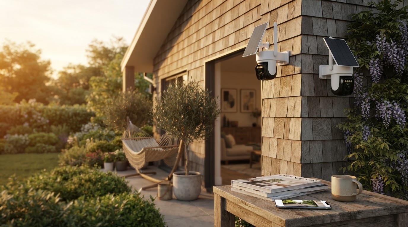 Aosu 4-Pack Solar Camera Deal Hits Amazon Prime