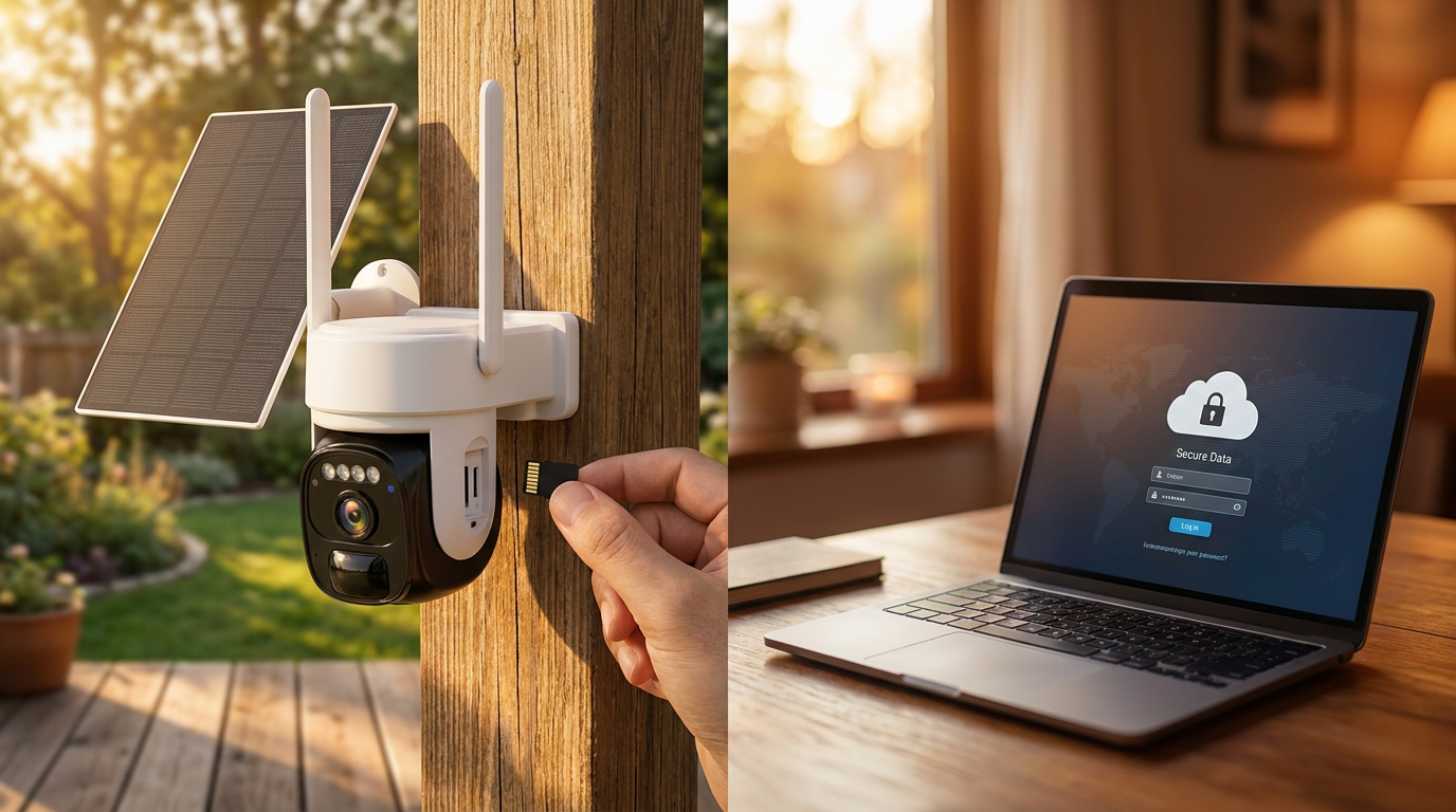 Deciding Storage for Outdoor Solar Security Camera Systems