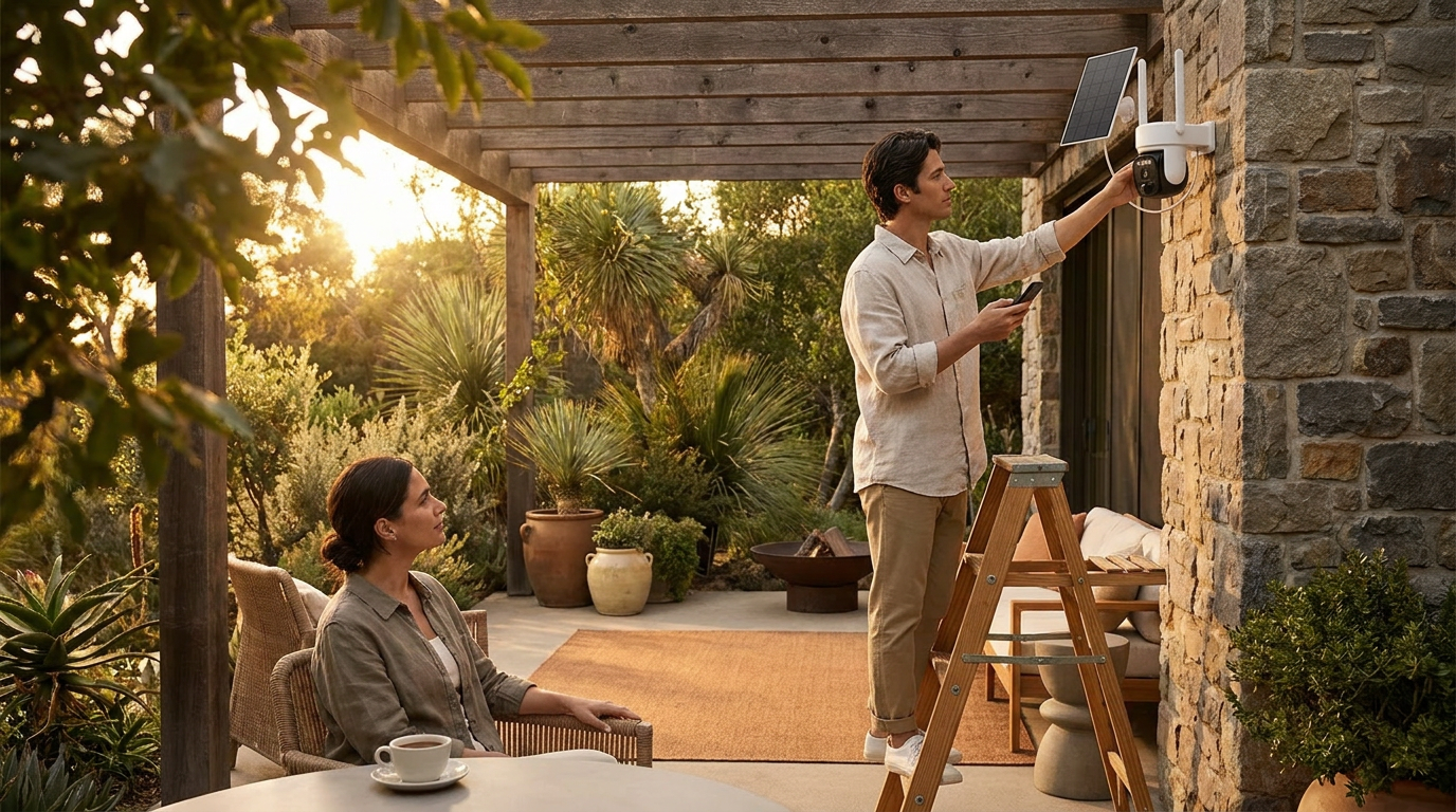 DIY vs. Pro Setup for Outdoor Solar Security Camera