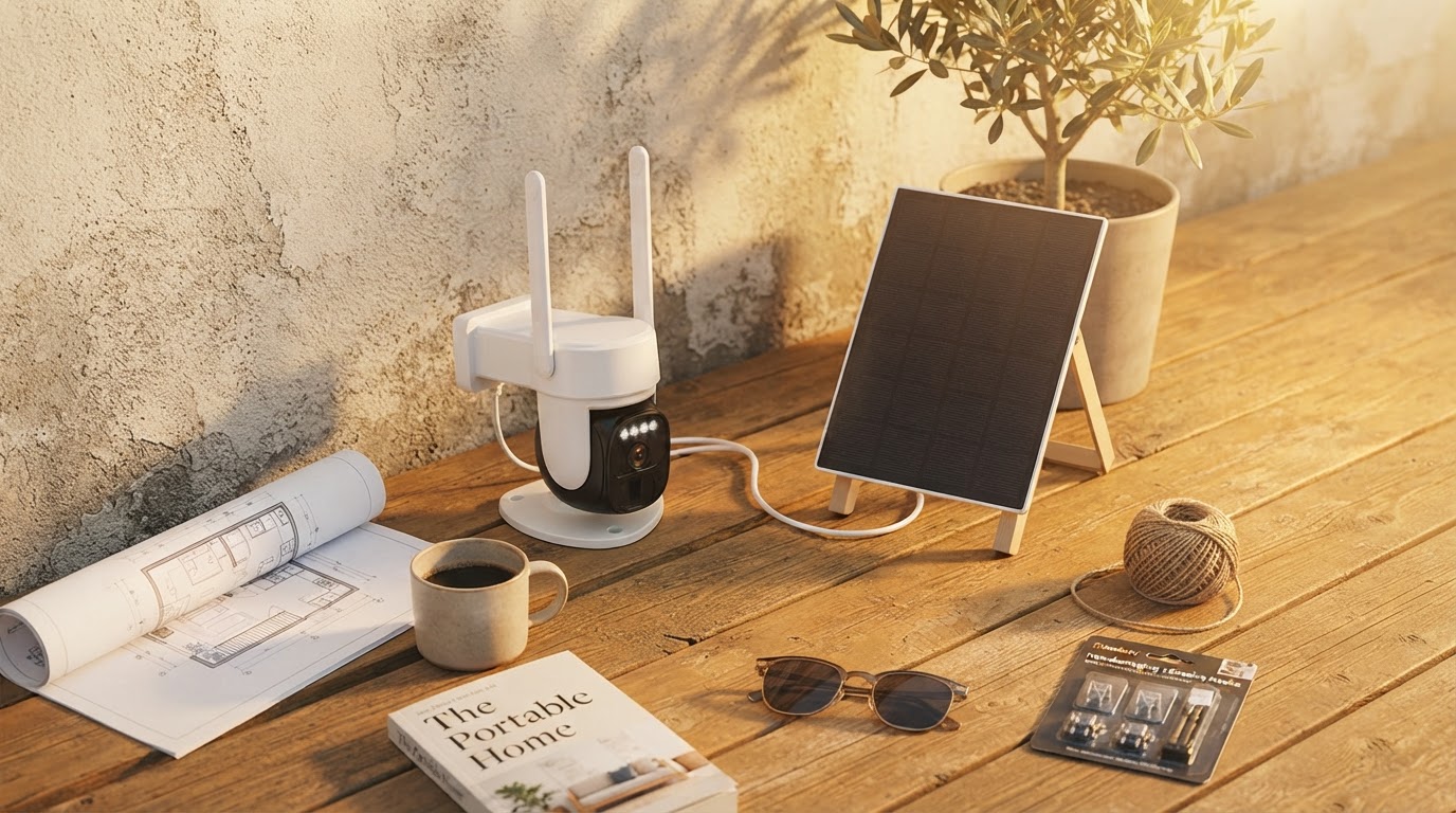 Outdoor Solar Security Camera Solutions for Renters
