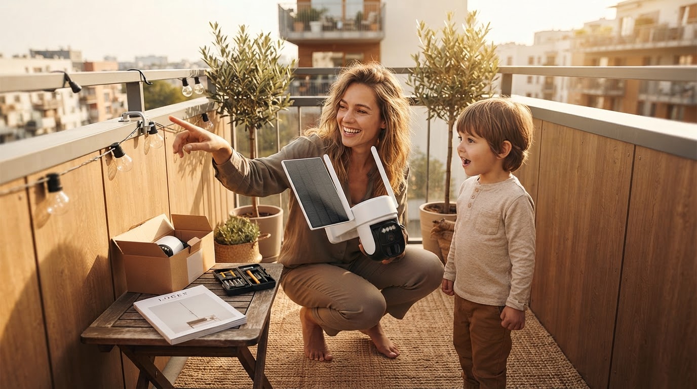 How to Install an Outdoor Solar Security Camera for Renters