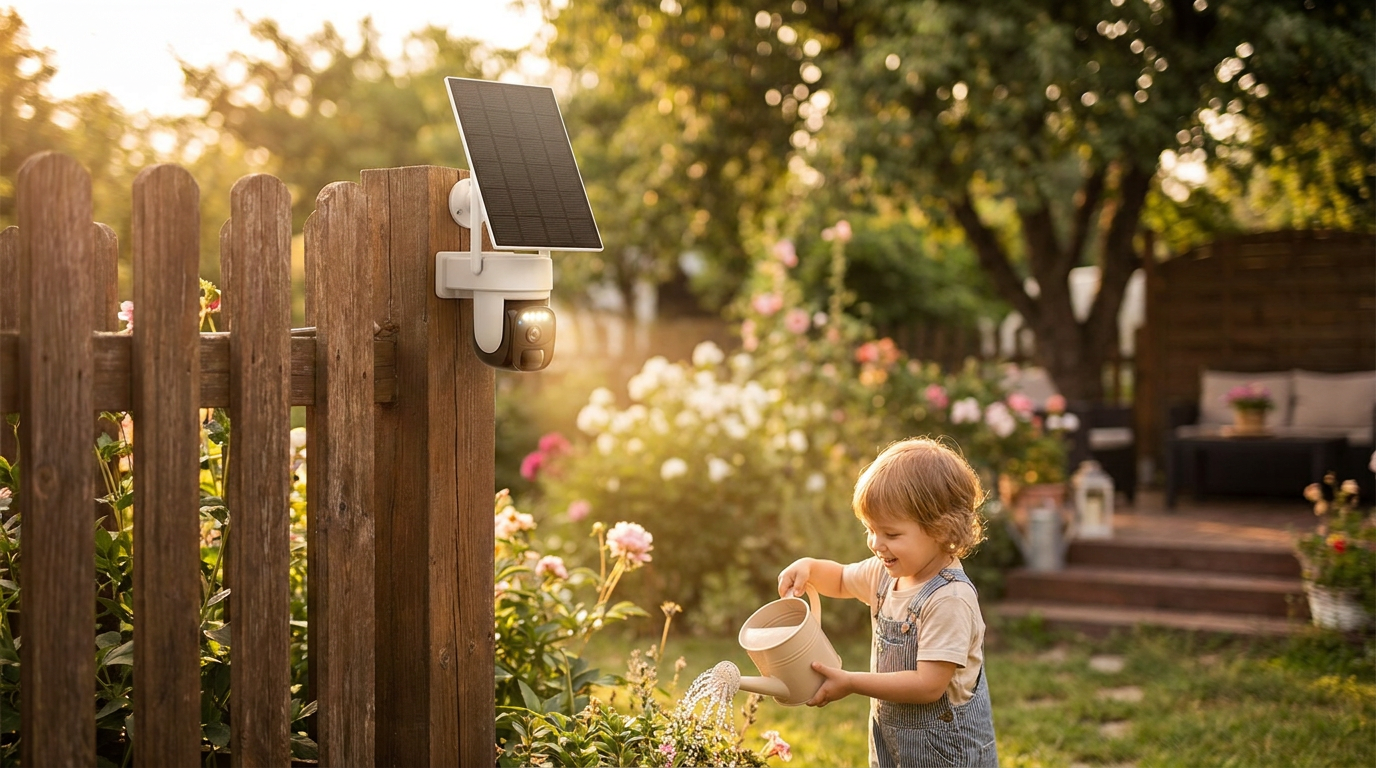 Installing an Easy Install Solar Security Camera