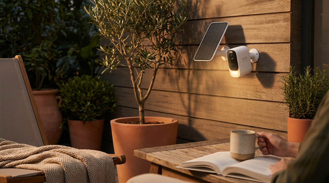 Eufy Solar S120 Refurbished Deal vs Outdoor Solar Security Camera