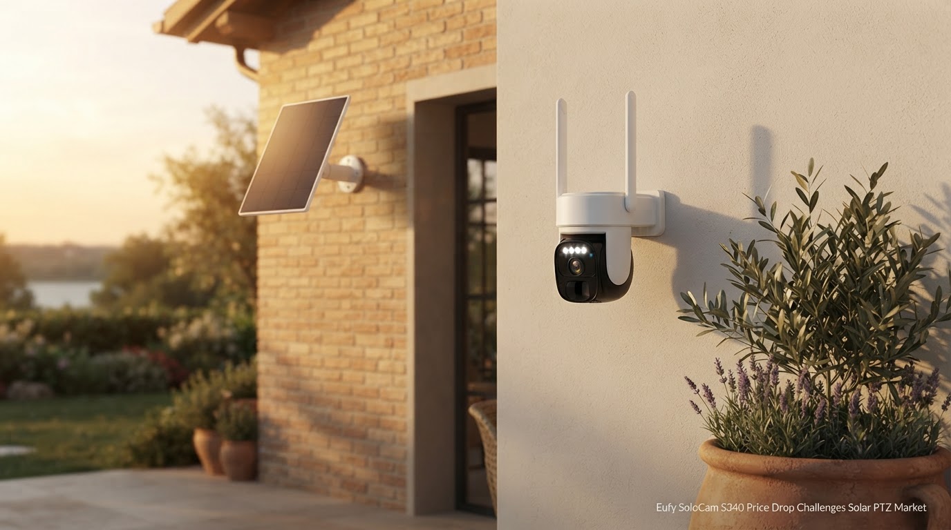 Eufy SoloCam S340 Price Drop Challenges Solar PTZ Market