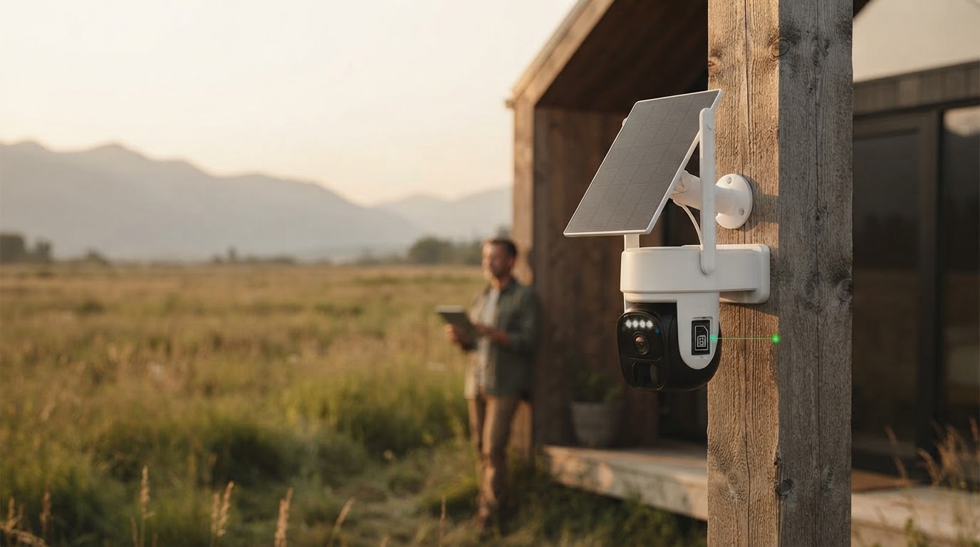 Can an Outdoor Solar Security Camera work without WiFi?