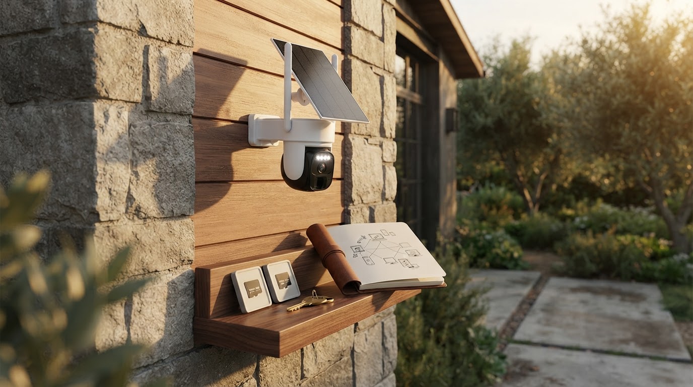 Tapo Outdoor Solar Security Camera Local Storage Strategy