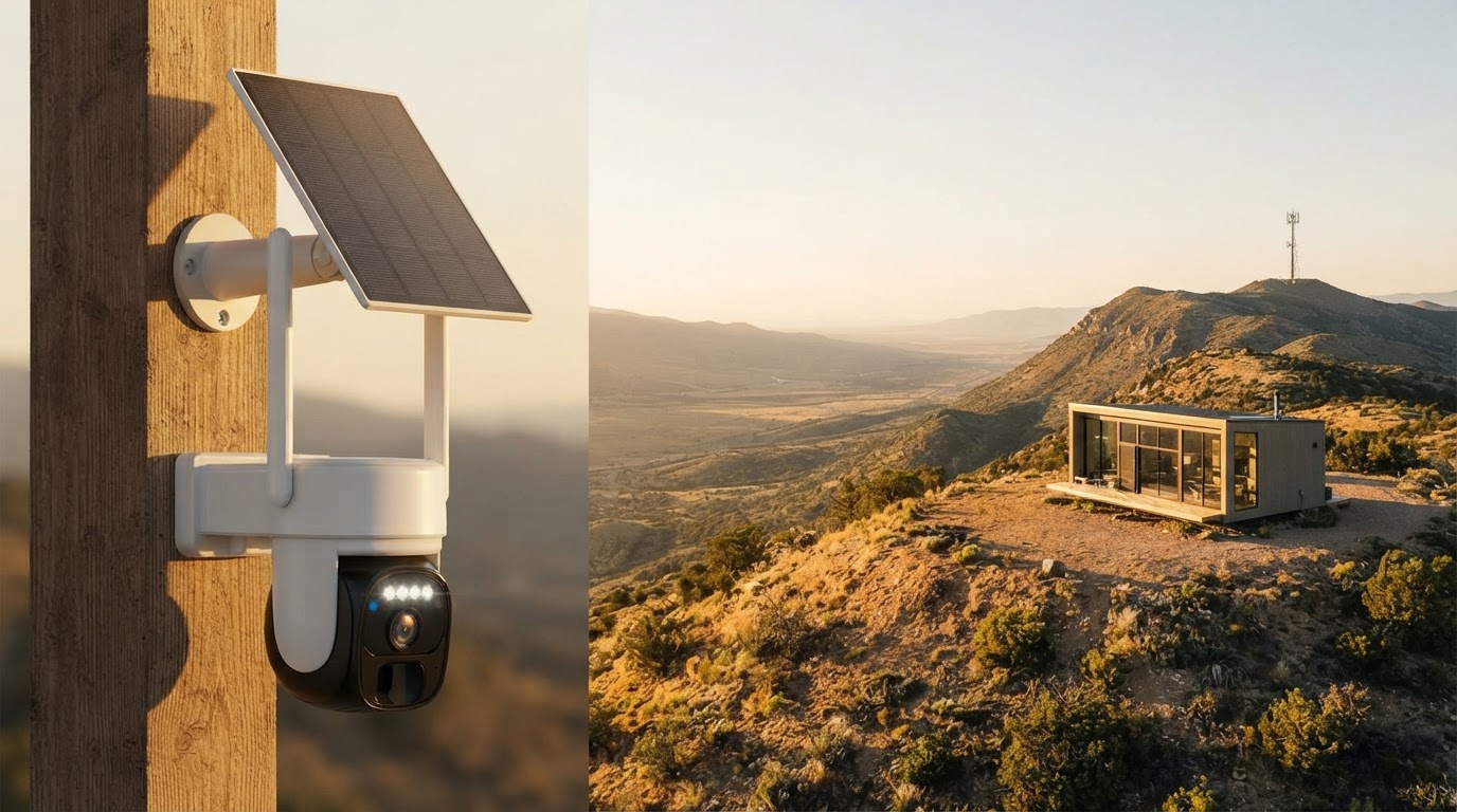 Outdoor Solar Security Camera 4G LTE Connectivity Guide