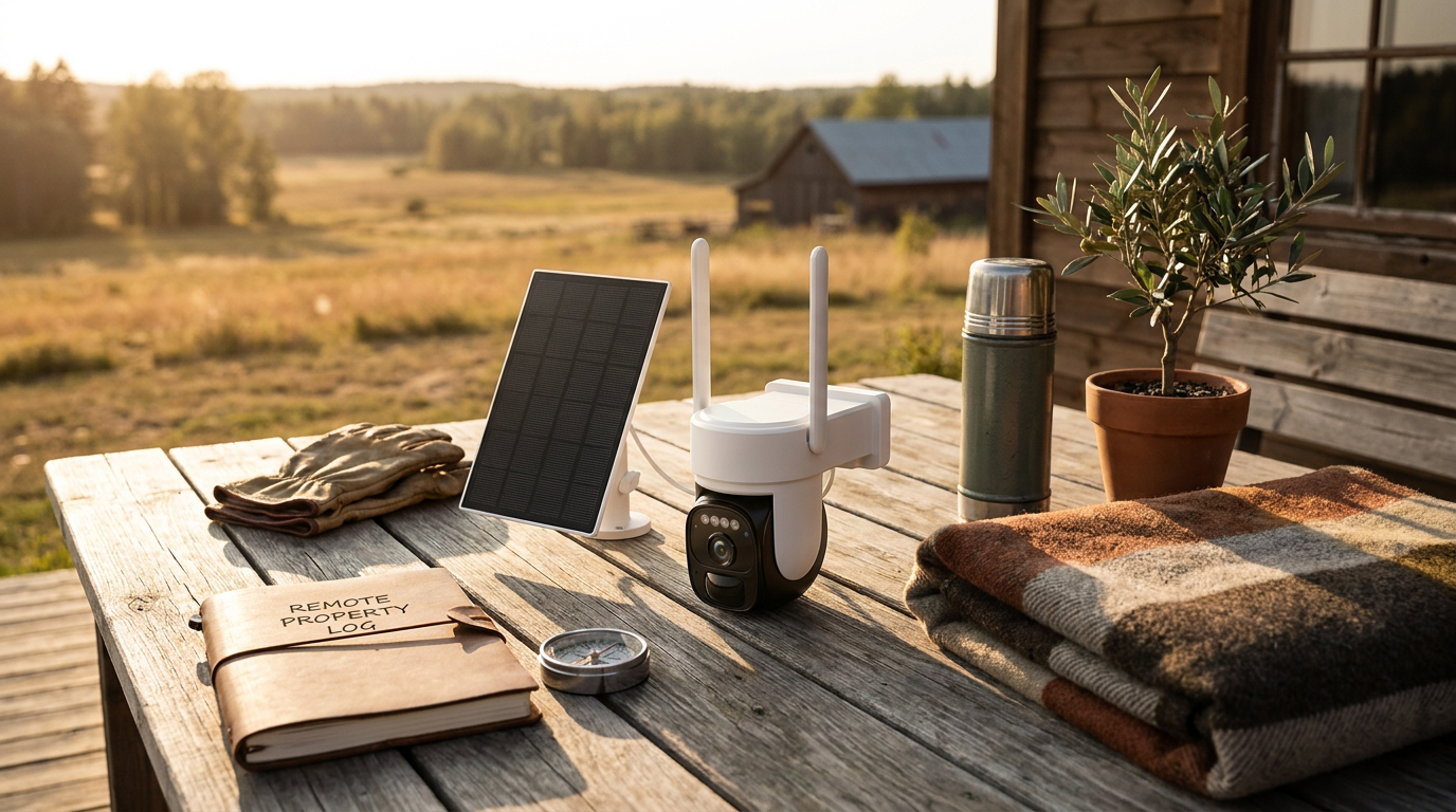 Applying Outdoor Solar Security Camera Tech to Remote Property
