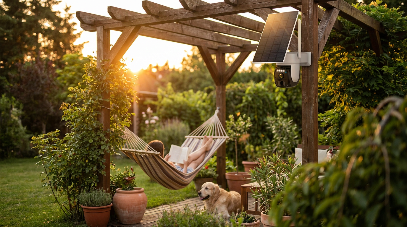 Why choose an Outdoor Solar Security Camera with PTZ?