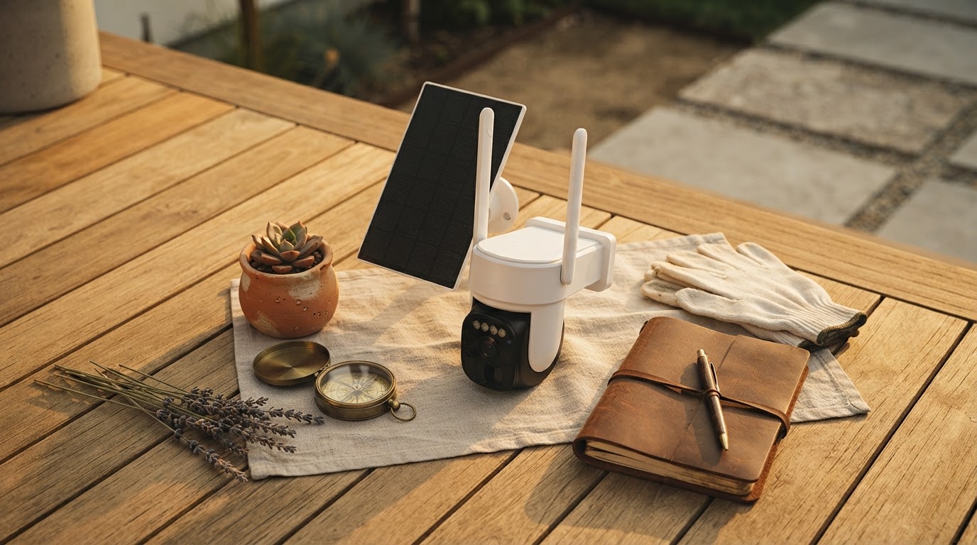 Smart Yard Security Framework for Outdoor Solar Security Camera