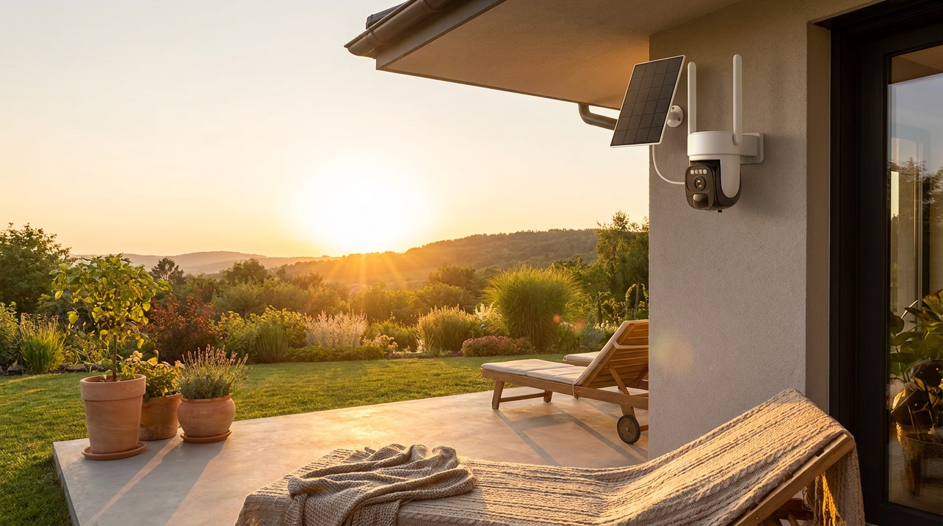 Solar 4K Security Camera Hits Market Low Price Point
