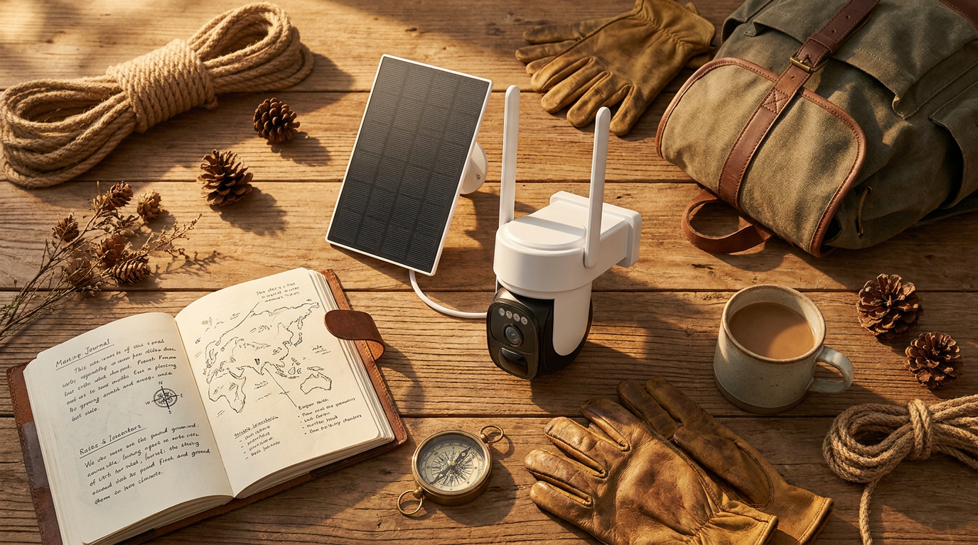 Outdoor Solar Security Camera Solutions for Off Grid Property